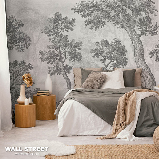 Фотообои в интерьере артикул Estampe 2, ESTAMPE, Wall street