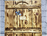 Артикул Векторная графика - Цветной лев, Векторная графика, Creative Wood в текстуре, фото 2