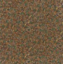 Обои зелёно-коричневые Rasch Textil Black Forest 514728
