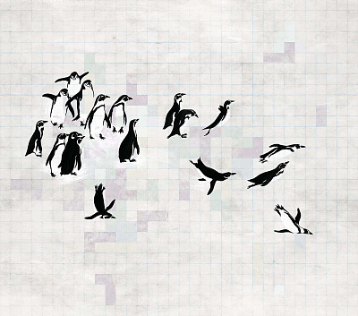 Фотообои PINGUINE 1, LOFT, Factura Фотообои PINGUINE 1, LOFT, Factura